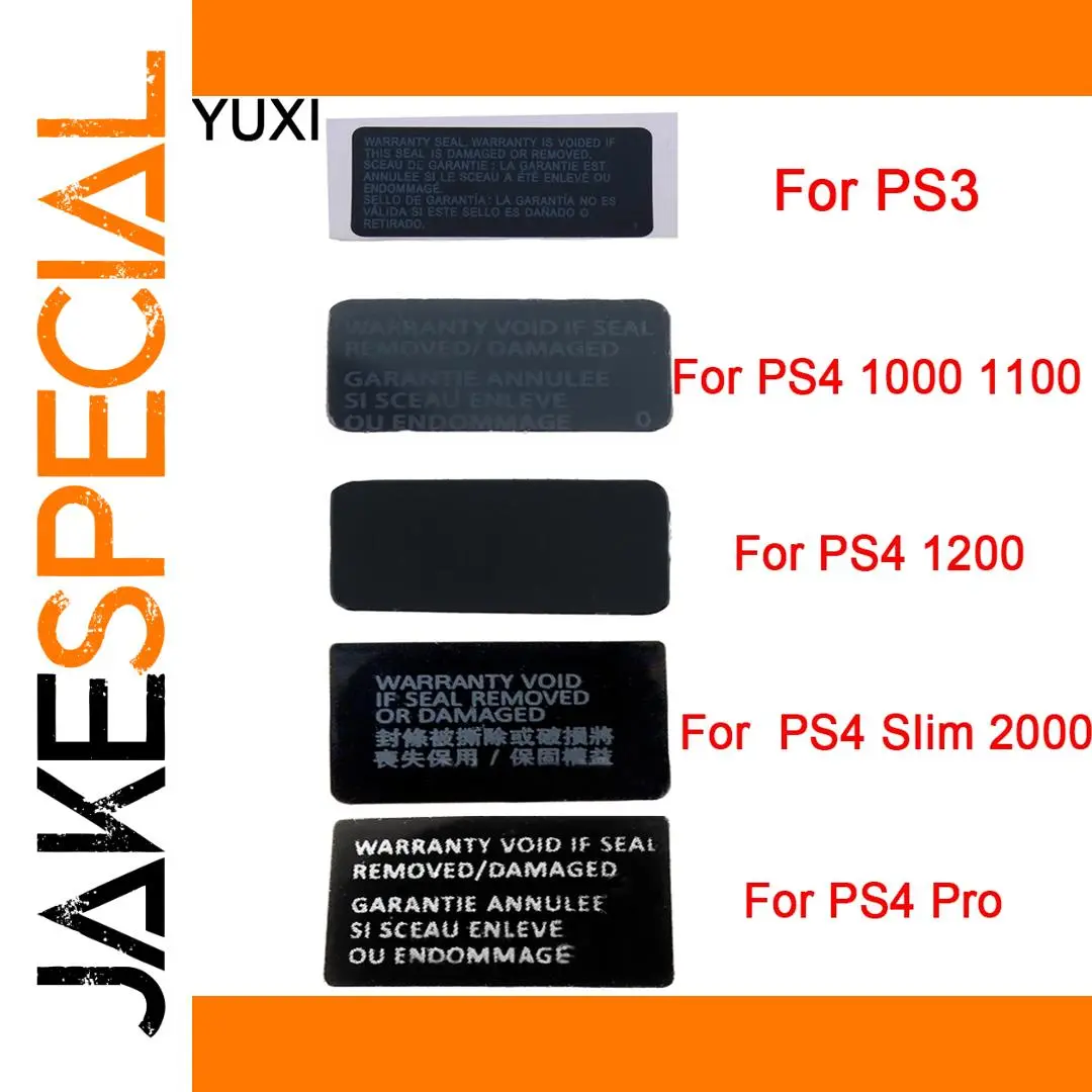 PlayStation Warranty Seal Sticker Set for PS3 & PS4 1 PlayStation Warranty Seal Sticker Set for PS3 & PS4