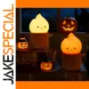 Halloween Night Light with Pumpkin & Ghost Designs