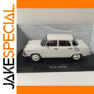 Vintage Škoda 1000 MB 1:18 Diecast Model