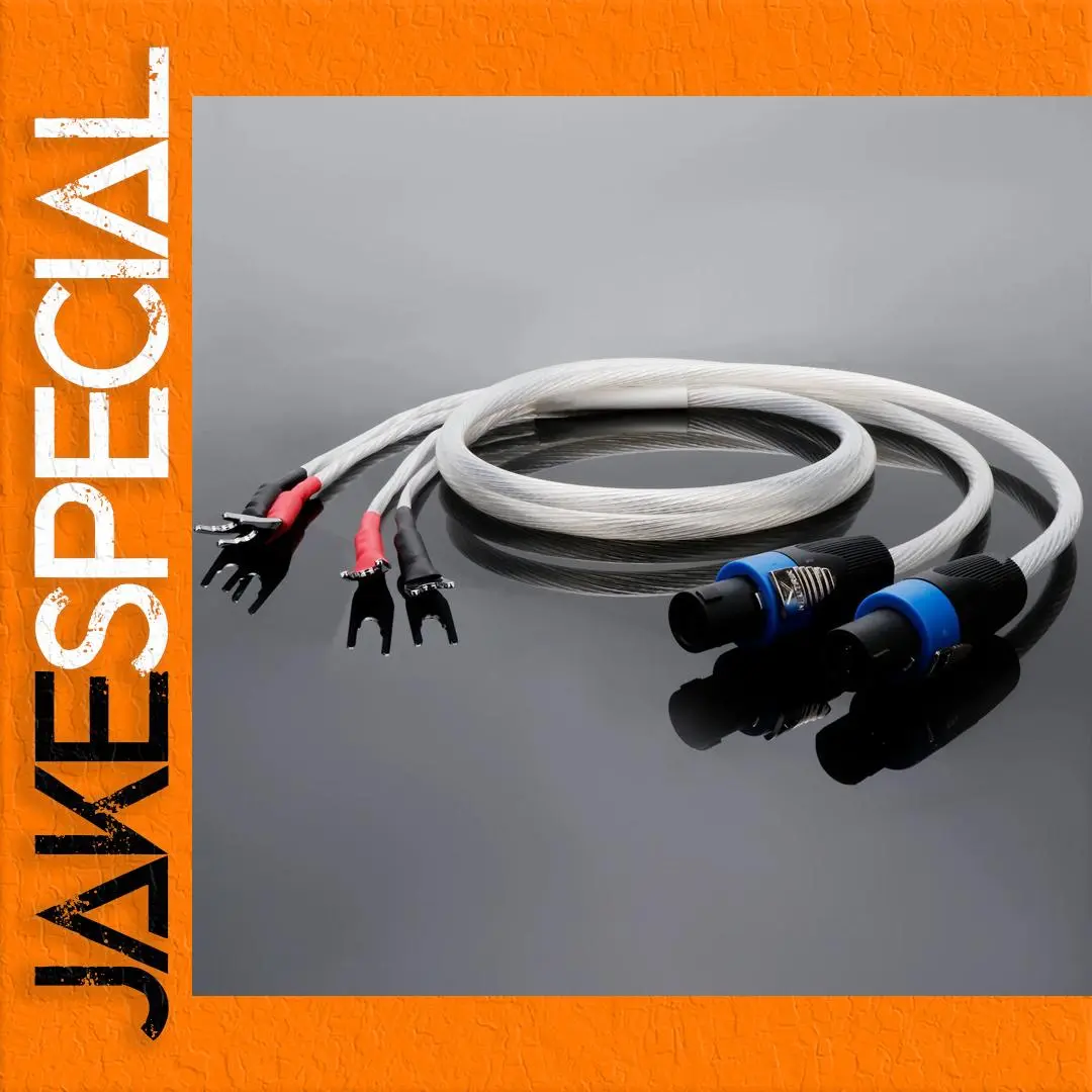 Premium OCC Silver-Plated Audio Cables Set 1 Premium OCC Silver-Plated Audio Cables Set