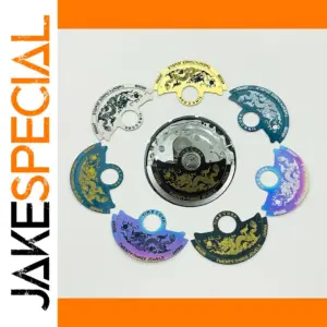 Vibrant Chinese Dragon NH35 Rotor Patch