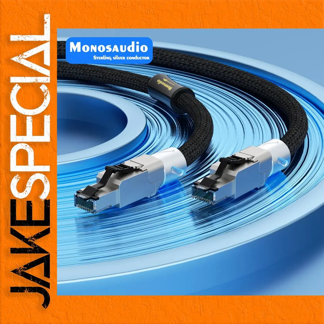 Premium CAT8 Ethernet Cable 40Gbps 2000MHz 1 Premium CAT8 Ethernet Cable 40Gbps 2000MHz