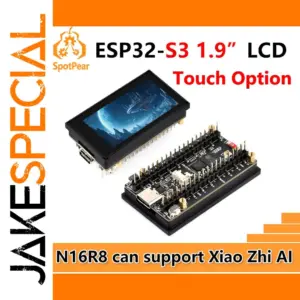 ESP32-S3 N16R8 Development Board with 1.9" Touchscreen