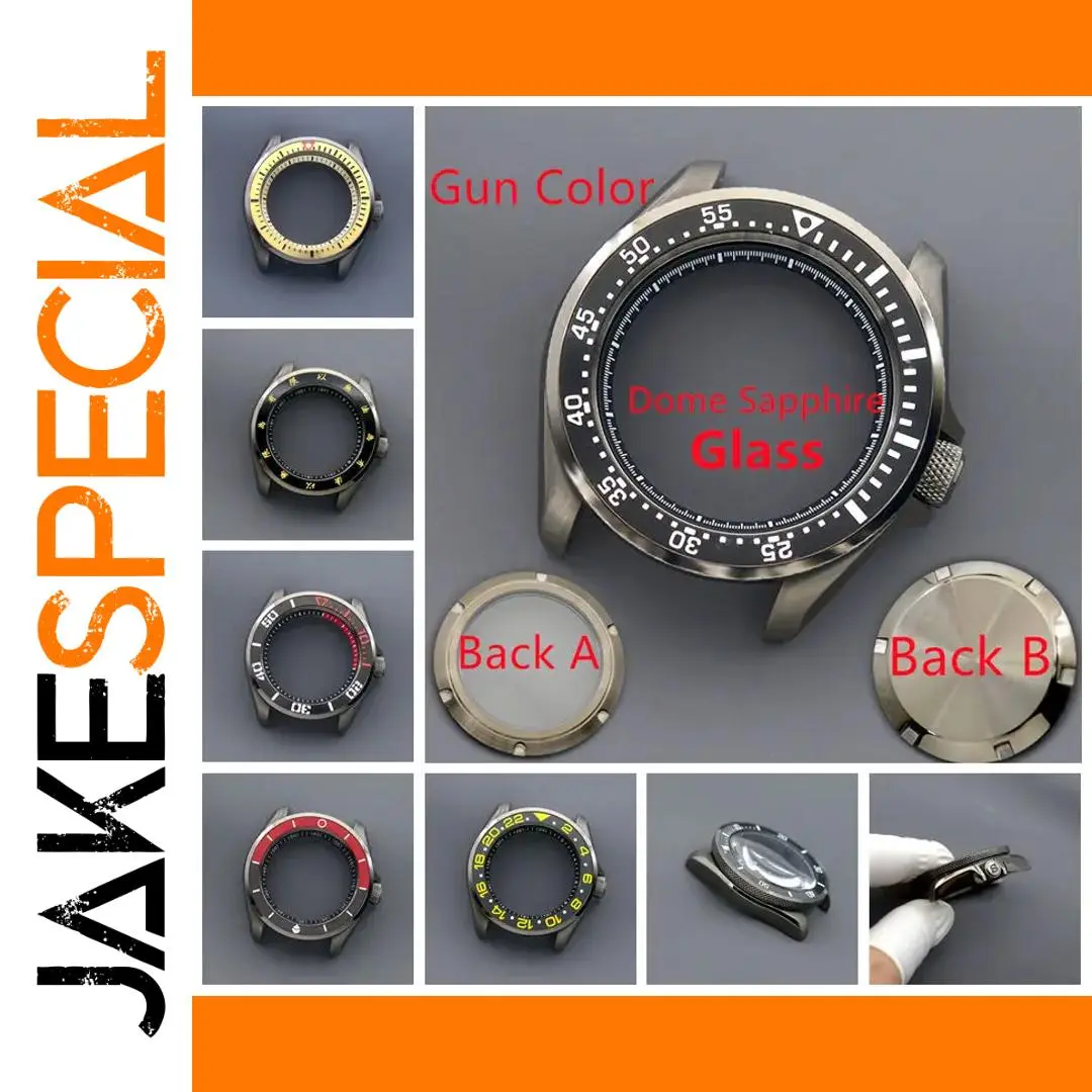 SKX007/009 Steel Dive Watch Case 41mm 1 SKX007/009 Steel Dive Watch Case 41mm