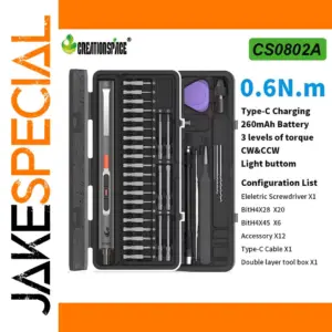 CreationSpace Electric Screwdriver Model CS0801A & CS0802A