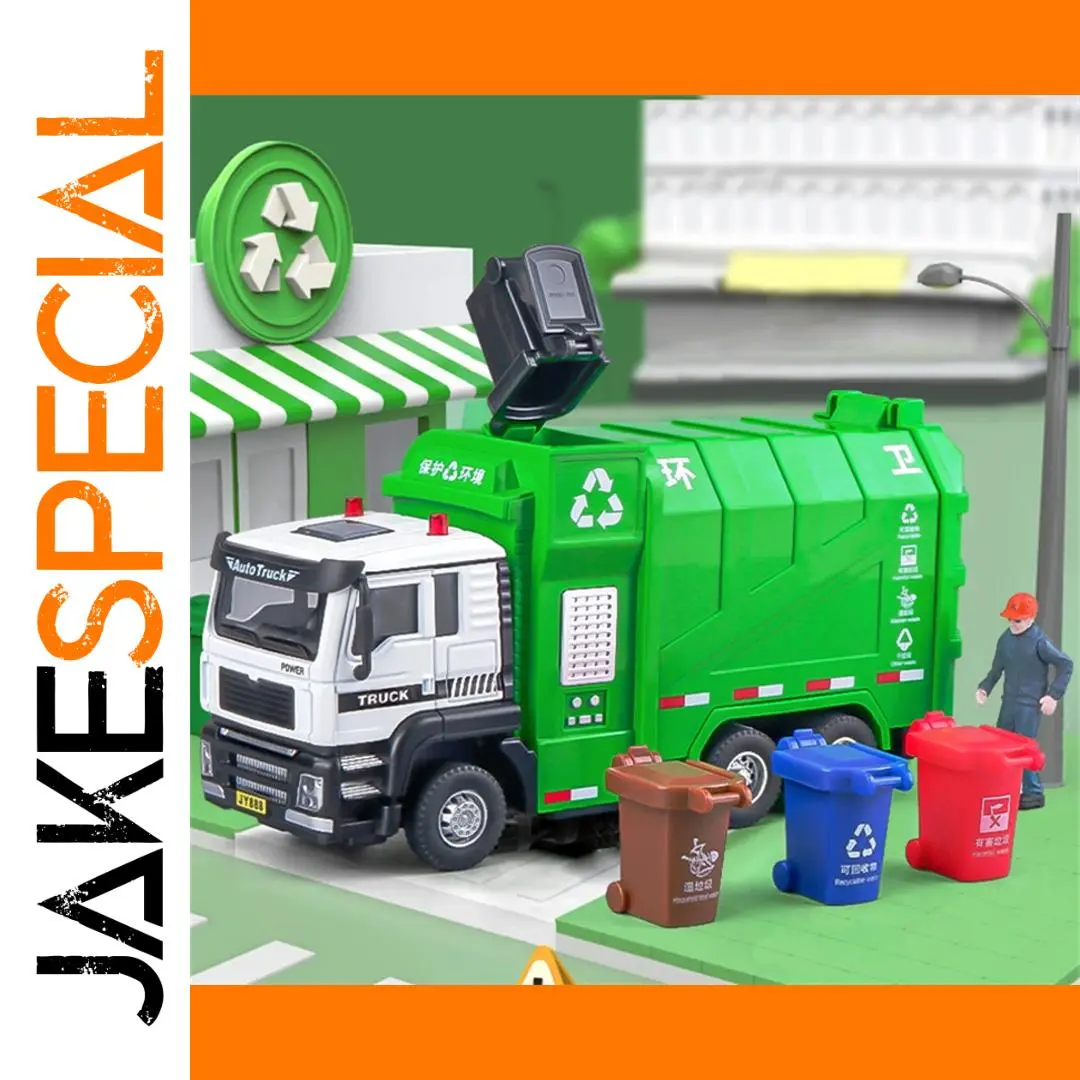 1/32 Scale City Garbage Truck Model 1 1/32 Scale City Garbage Truck Model