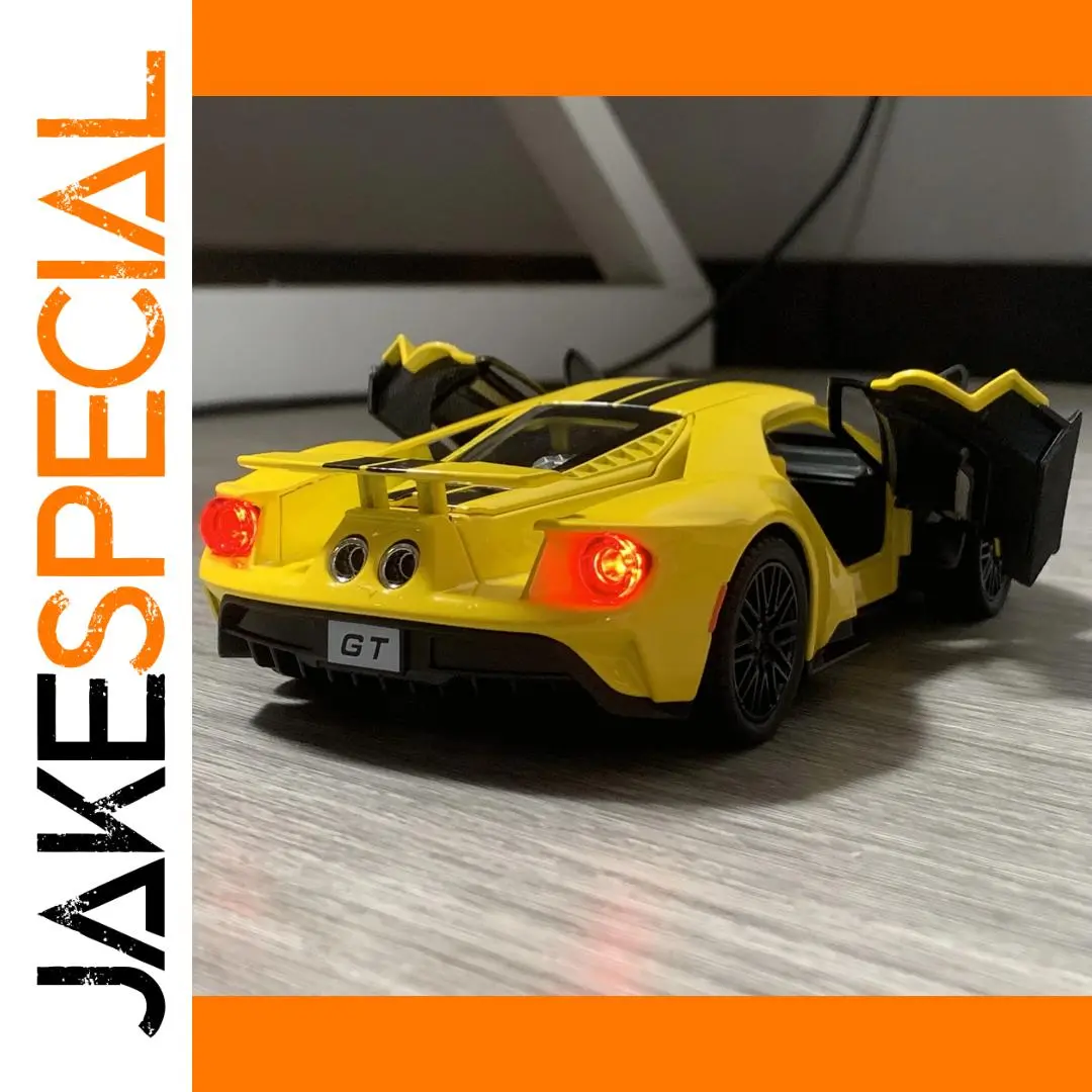 1:24 Ford GT Supercar Diecast Model 1 1:24 Ford GT Supercar Diecast Model