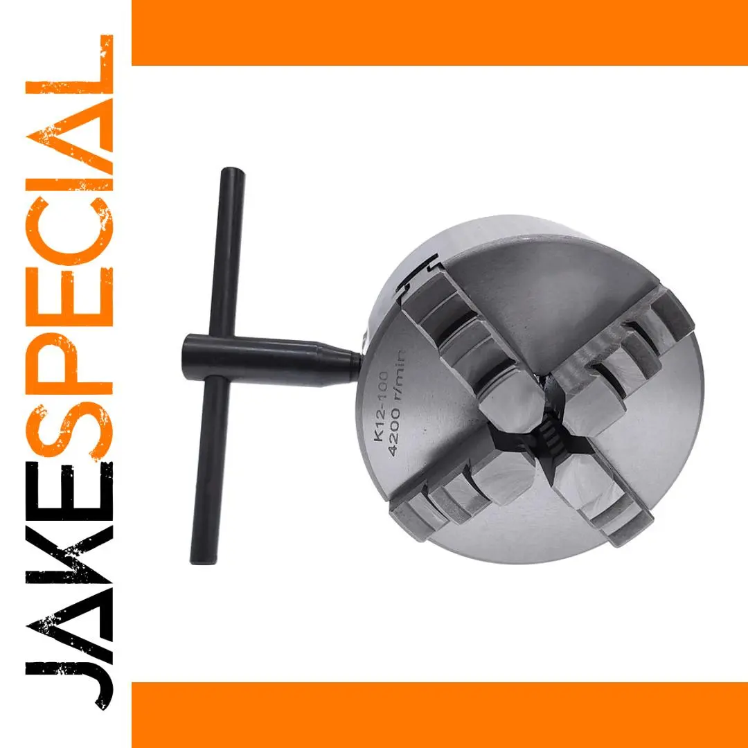 K12-100 4-Jaw Precision Scroll Chuck 1 K12-100 4-Jaw Precision Scroll Chuck