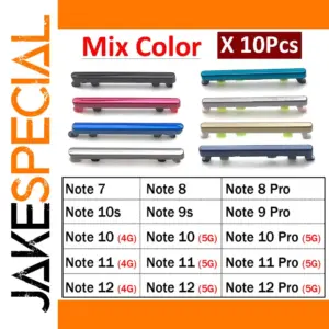 Redmi 10 Series Replacement Side Keys Set