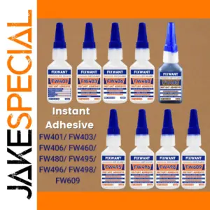 High-Performance Instant Adhesive Set (9 Viscosities)