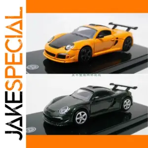 Dark Green 1/64 Diecast Sports Car Model
