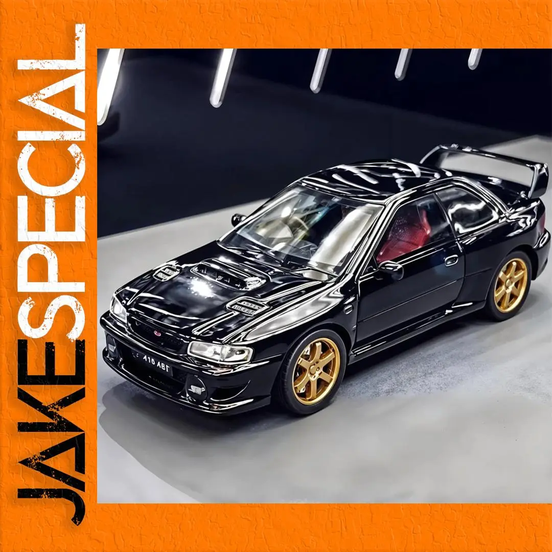 Black Subaru Impreza WRX STI 1:32 Diecast Model 1 Black Subaru Impreza WRX STI 1:32 Diecast Model