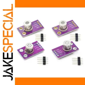 Purple Gas Sensor Module for Air Quality Monitoring