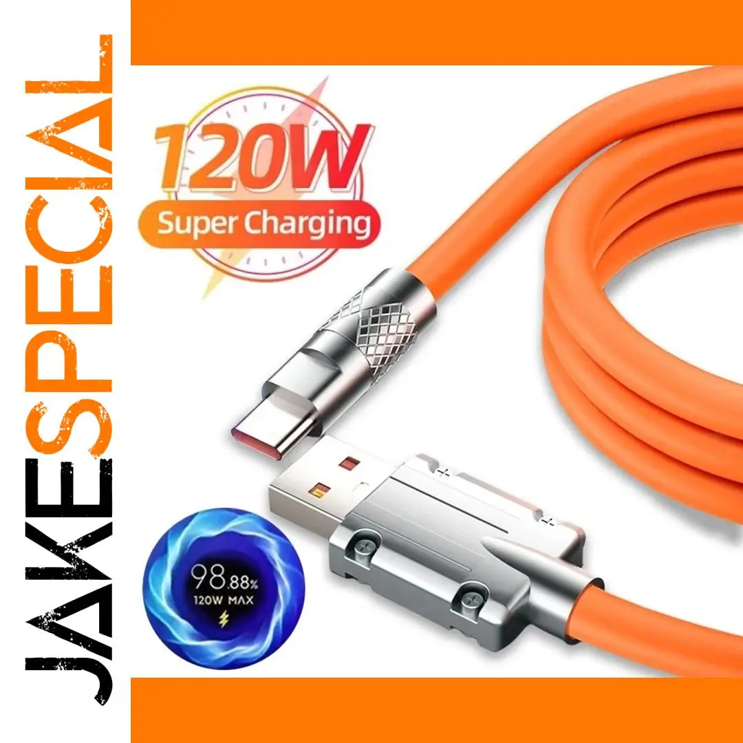 Durable 1m USB-C Liquid Silicone Cable 1 Durable 1m USB-C Liquid Silicone Cable