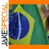Vibrant 90x150cm Brazilian Flag Polyester