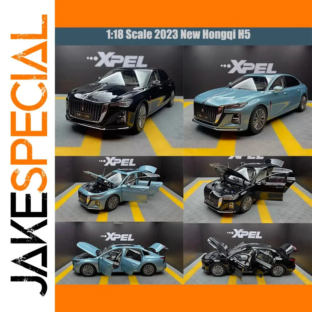 1:18 Scale 2023 Hongqi H5 Model Car 1 1:18 Scale 2023 Hongqi H5 Model Car