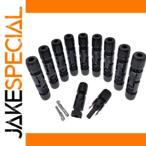 High-Voltage Waterproof Solar Panel Connectors Set