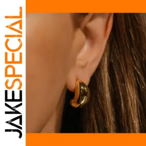 Stainless Steel Hoop Earrings for Women