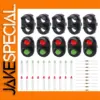 N and Z Scale Railway Signal Head Set