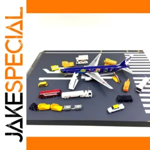 Airport Ground Vehicle Model Scene 1:400 Scale