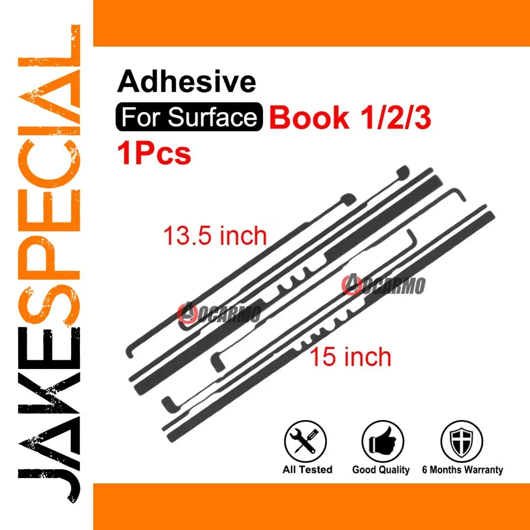 Surface Book Adhesive Kit for 13.5" & 15" Models 1 Surface Book Adhesive Kit for 13.5" & 15" Models