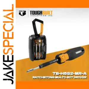 Ratcheting Multi-Bit Screwdriver Set