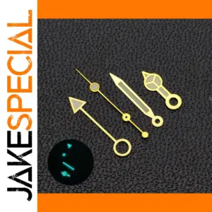 NH34 Watch Hands Set with Luminous Color Accents