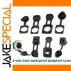 Black Silicone Socket Sealing Covers Set of 10