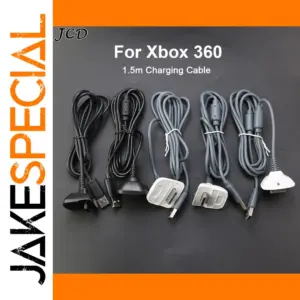 Xbox 360 USB Charging Cable 1.5m for Wireless Controllers