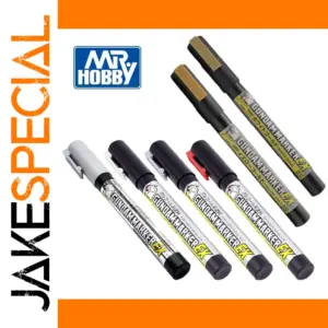 Gold-colored MR.HOBBY XGM01-XGM08 Markers