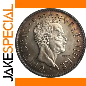 Vittorio Emanuele III Replica Coin, 1931