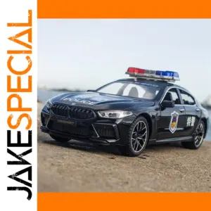 1:24 Scale Diecast Police Car Model