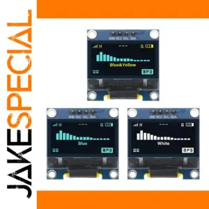 0.96-Inch OLED Display Module 128x64 Pixels