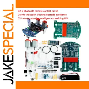 Bluetooth DIY Smart Car Kit with Microcontroller
