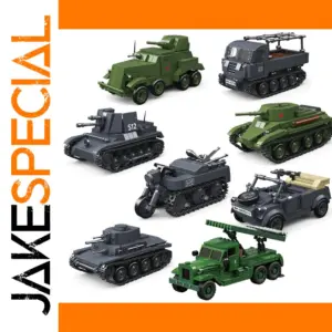 WW2 Military Vehicle Building Kit (336-562 pcs)