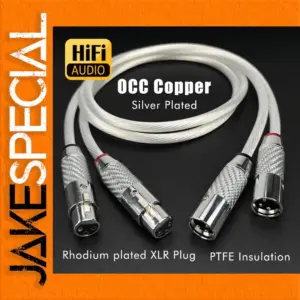 High-Fidelity 5N OCC Silver XLR Cable