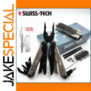 Premium Swiss Tech 37-in-1 Multitool for Outdoors