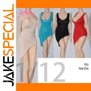 Colored Outfit Set for 6-Inch Female Action Figures