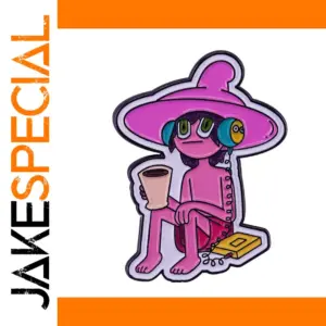 Midnight Gospel Cartoon Character Enamel Pin