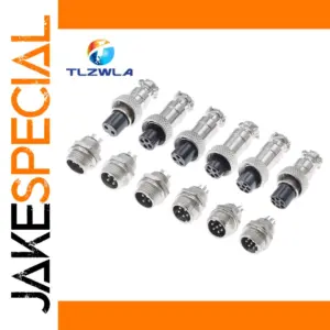 GX12 Circular Aviation Connector Set 2-7 Pin