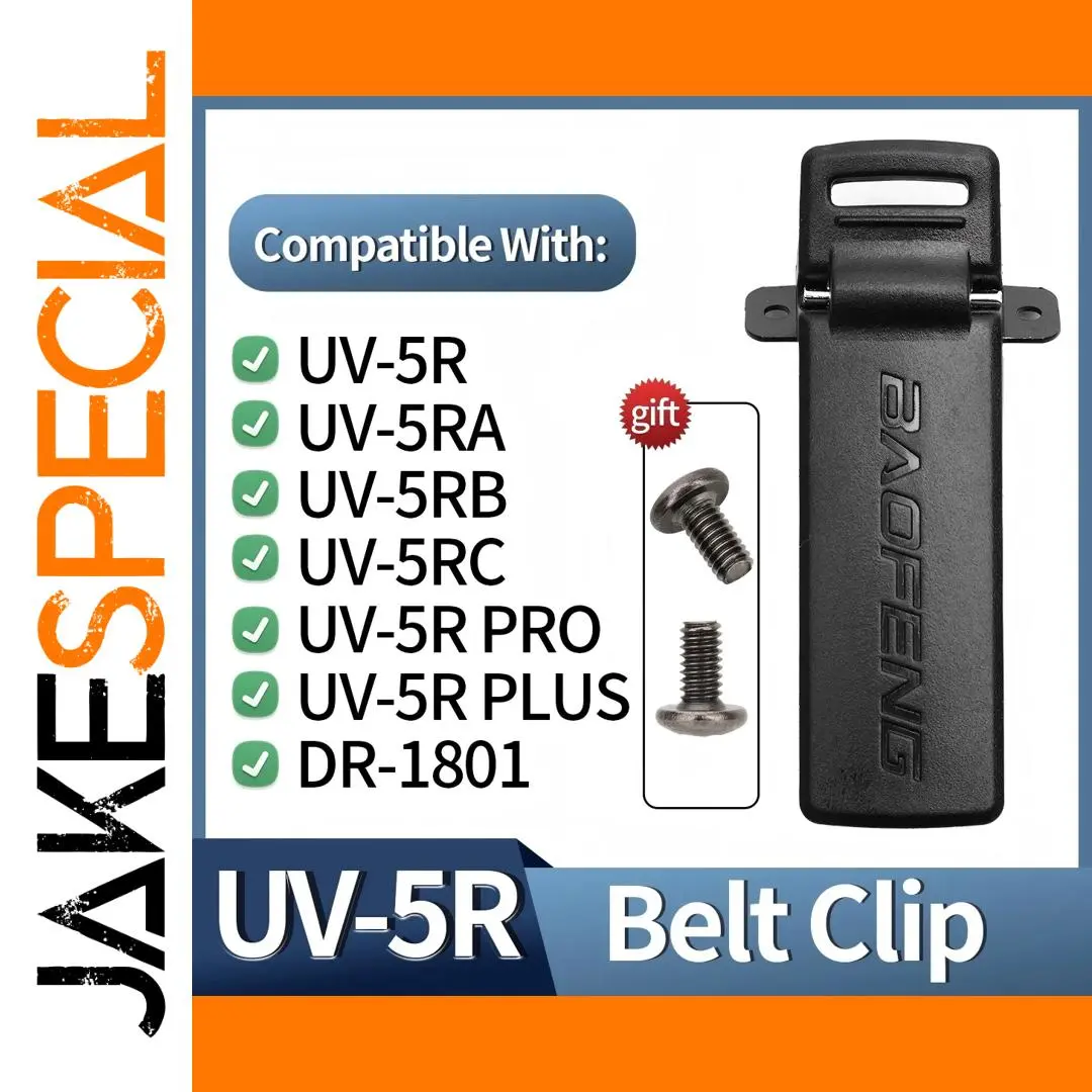 Baofeng UV-5R Belt Clip for Walkie-Talkie 1 Baofeng UV-5R Belt Clip for Walkie-Talkie