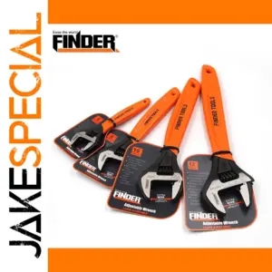 Heavy-Duty Adjustable Wrench 4 Sizes