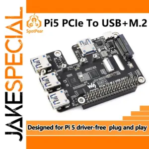 Raspberry Pi 5 PCIe to USB M.2 Expansion Board