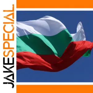 Vibrant Bulgaria Flag 90x150cm Polyester