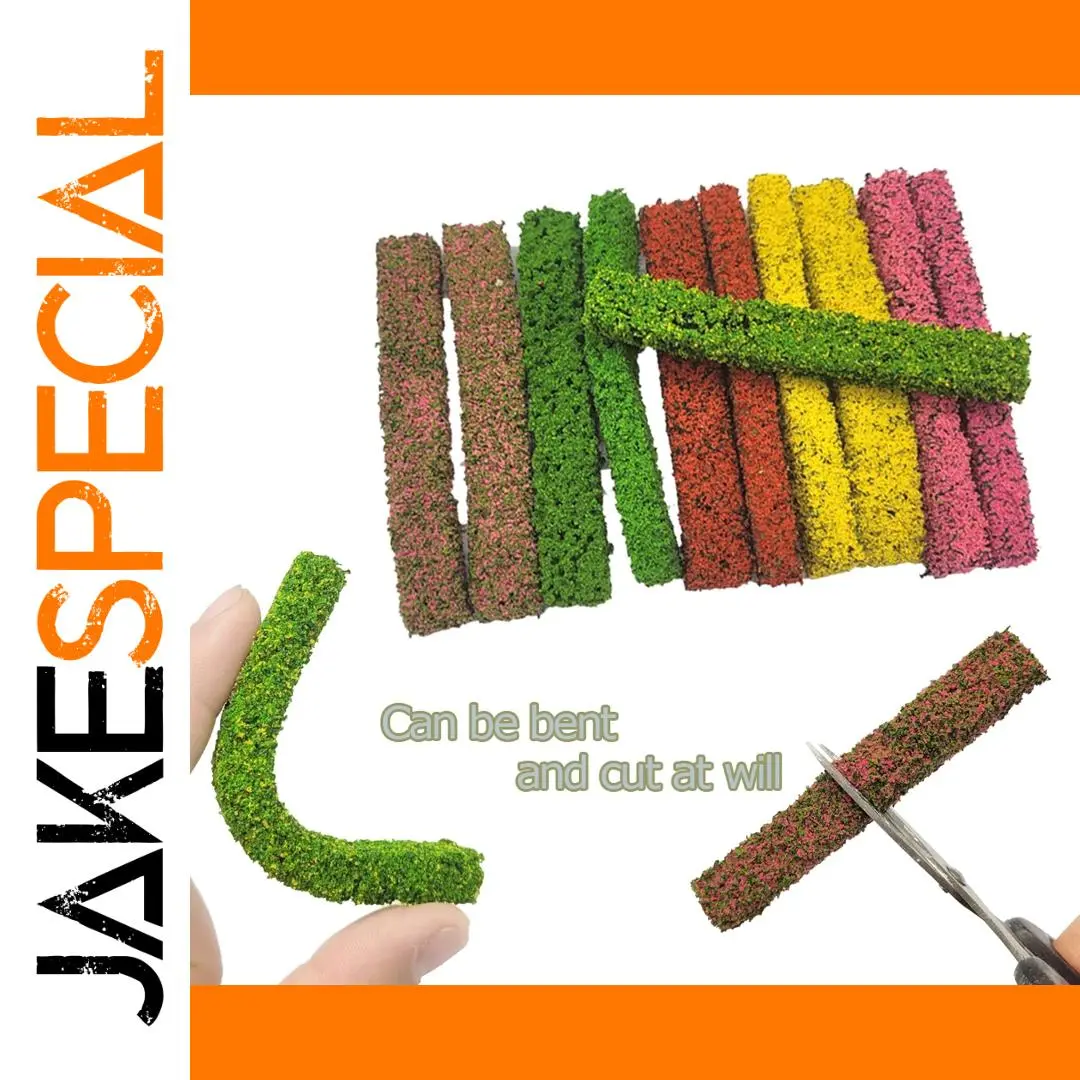 Miniature Shrub Landscape Foliage Set in 4 Colors 1 Miniature Shrub Landscape Foliage Set in 4 Colors