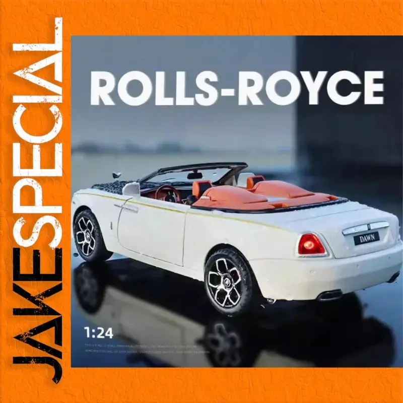 Experience luxury with the 1/24 Scale Rolls Royce Convertible Diecast Model 1 95a6cd1f96604cbd80266d8a product image