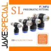 Durable Pneumatic Quick-Release Fittings Set