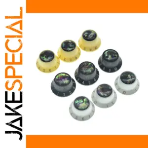 Abalone Top Guitar Control Knobs Set