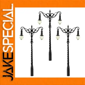 Vintage HO Scale Street Lamps Set
