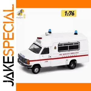 Hong Kong Fire Service Ambulance Model 1:76 Scale